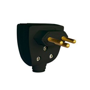 Plugue Profissional Reforçado 2P+T 20A Preto Pial