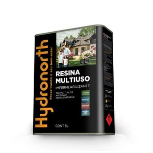 Resina Solvente Multiuso Incolor 5L Hydronorth