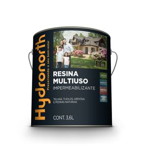 Resina Solvente Multiuso Cinza 3,6L Hydronorth