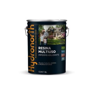 Resina Solvente Multiuso Color Cerâmica Onix 18L Hydronorth