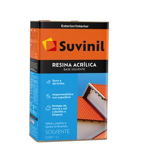 Resina Acrílica Incolor 5L Suvinil