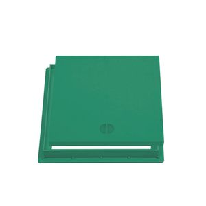 Tampa Com Aro PP 20X20 Verde Odem