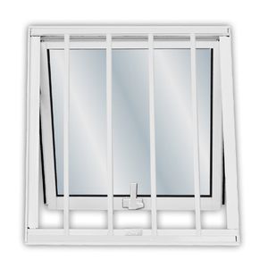 Janela Máximo Ar Alumínio Soft 60X60CM Branco MGM