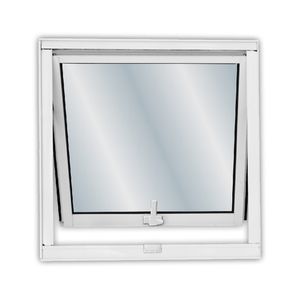 Janela Máximo Ar Alumínio Soft VMB 60X60CM Branco MGM