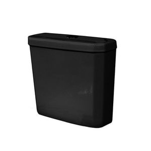 Caixa Acoplada Duplo Acionamento Square Preto Lorenzetti