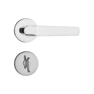 Fechadura Cromada Concept Roseta 403B Pado