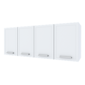 Armário Aéreo Para Gabinete 150 Apolo Flat Branco Cozimax