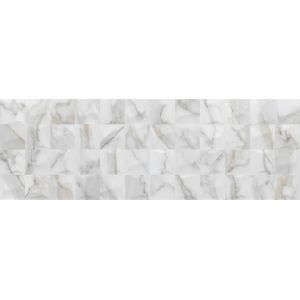 Revestimento Eliane Calacata Cubic Retificado 30x90cm