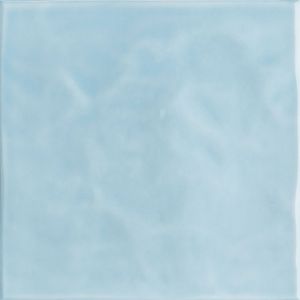 Revestimento Eliane Brilhante Azul Céu Onda Bold 20x20cm