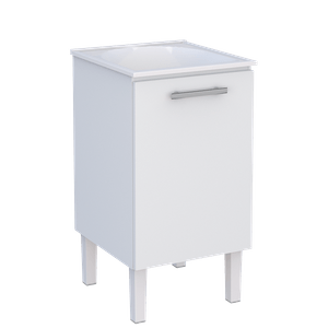 Gabinete Com Tanque 50X50 Venus Branco Cozimax