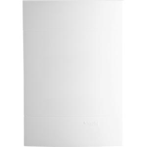 Conjunto Placa Cega Com Suporte Lunare Branco Polar Schneider