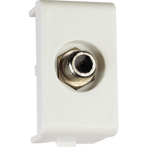 Módulo Tomada Para Antena TV e Cabo Coaxial 9MM Lunare Branco Schneider