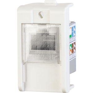 Módulo Tomada RJ45 8 Fios UTP CAT5E Lunare Branco Schneider