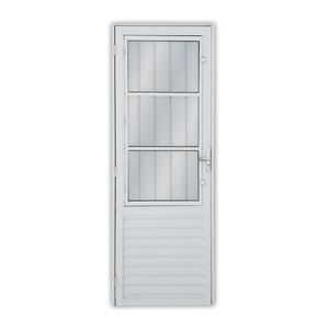 Porta de Giro Com Postigo E210X80CM Branco MGM