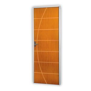 Kit Porta Com Batente Neblina Mogno D215X85CM MGM