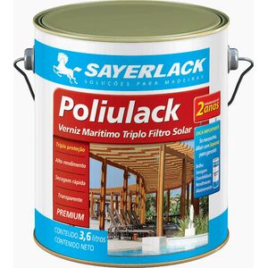 Verniz Marítimo Brilhante Poliulack Premium 3,6L Renner Sayerlack