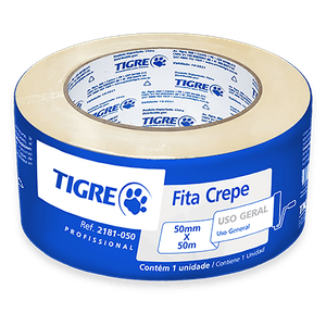 Fita Crepe 50MMX50M Tigre
