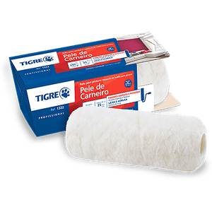 Rolo La Pele Carneiro Premium 1322-230 Tigre