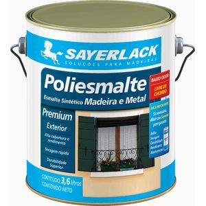 Esmalte Sintético Poliesmalte Brilhante Branco 3,6L Renner Sayerlack