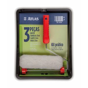 Kit Pintura Prático 3 Peças Atlas