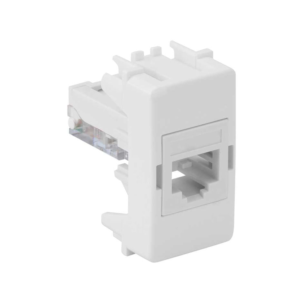 Módulo Tomada Informática RJ45 CAT6 Branco Simon 19/20