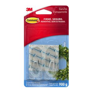 Gancho Adesivo Médio Command 3M