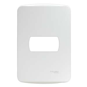 Placa 1 Posto Miluz 4x2 Schneider