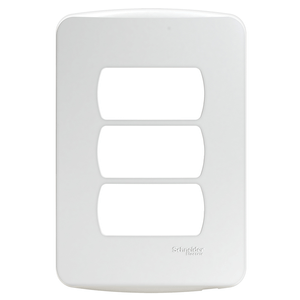 Placa 3 Postos Miluz 4x2 Schneider
