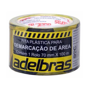 Fita Para Demarcação Sem Adesivo 70x100 Adelbras