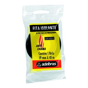 Fita Isolante Anti Chama 19x10 Adelbras
