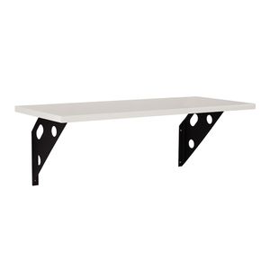 Prateleira Madeira Branca Elite 600x250x25mm Tramontina