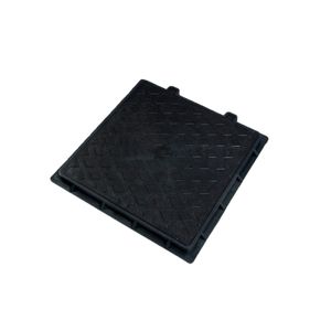 Tampão Com Aro Articulado 20X20 Preto Odem