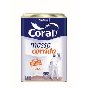 Massa Corrida Branco 25kg Coral