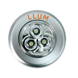 Luminária Button Led Cinza Bronzearte