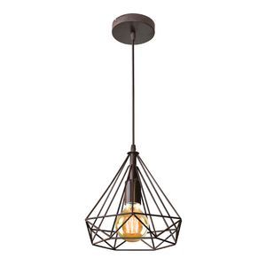 Pendente Aramado Tetra Preto Bronzearte