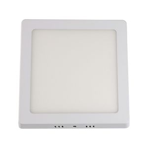 Painel de Sobrepor Home Led Quadrado 12W Bivolt 6500K Bronzearte