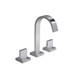 Misturador de Mesa Bica Alta Para Lavatório Cromado Polo Deca