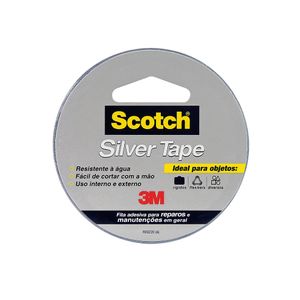 Fita Silver Tape Scotch 45x5 3M