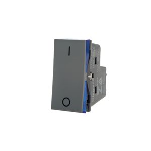 Módulo Interruptor Bipolar Simples Pial Plus+ 10A Cinza Pial