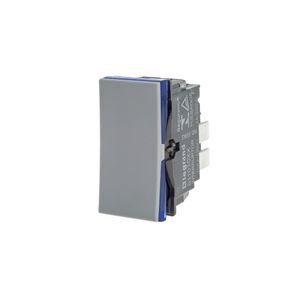 Módulo Interruptor Simples Pial Plus+ 10A Cinza Pial
