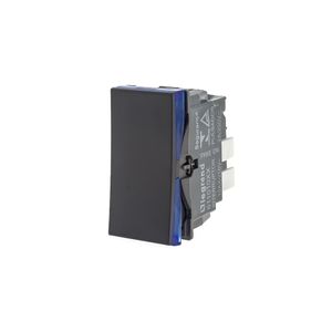 Módulo Interruptor Simples Pial Plus+ 10A Preto Pial