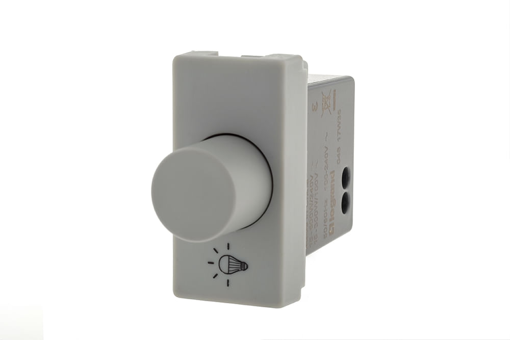 Módulo Dimmer Rotativo Digital Led Bivolt Cinza Pp+ 611037cz Pial