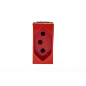 Módulo Tomada 2P+T Pial Plus+ 20A Vermelho Pial