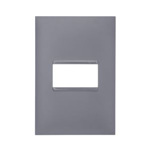 Placa 1 Posto Pial Plus+ 4X2 Cinza Pial
