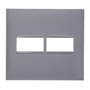 Placa 1+1 Posto Pial Plus+ 4X4 Cinza Pial