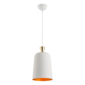 Pendente Bell P Fosco Branco Avant