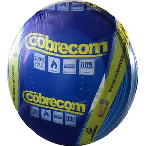 Cabo Flexível 1,5mm 750V Rolo 100m Azul Cobrecom
