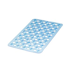 Tapete Para Banho 48x32cm Azul Primafer