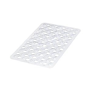 Tapete Para Banho 48x32cm Transparente Primafer