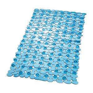 Tapete Para Banho 72x38cm Azul Primafer